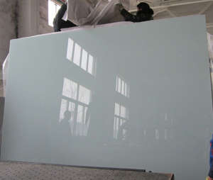 Lacquered Glass White Painted Glass Hot Sale