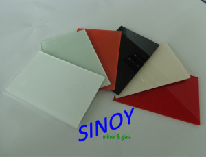 2mm - 6mm Thick Float Glass Double Coated Decorative Back Painted Glass for Interior Applications
